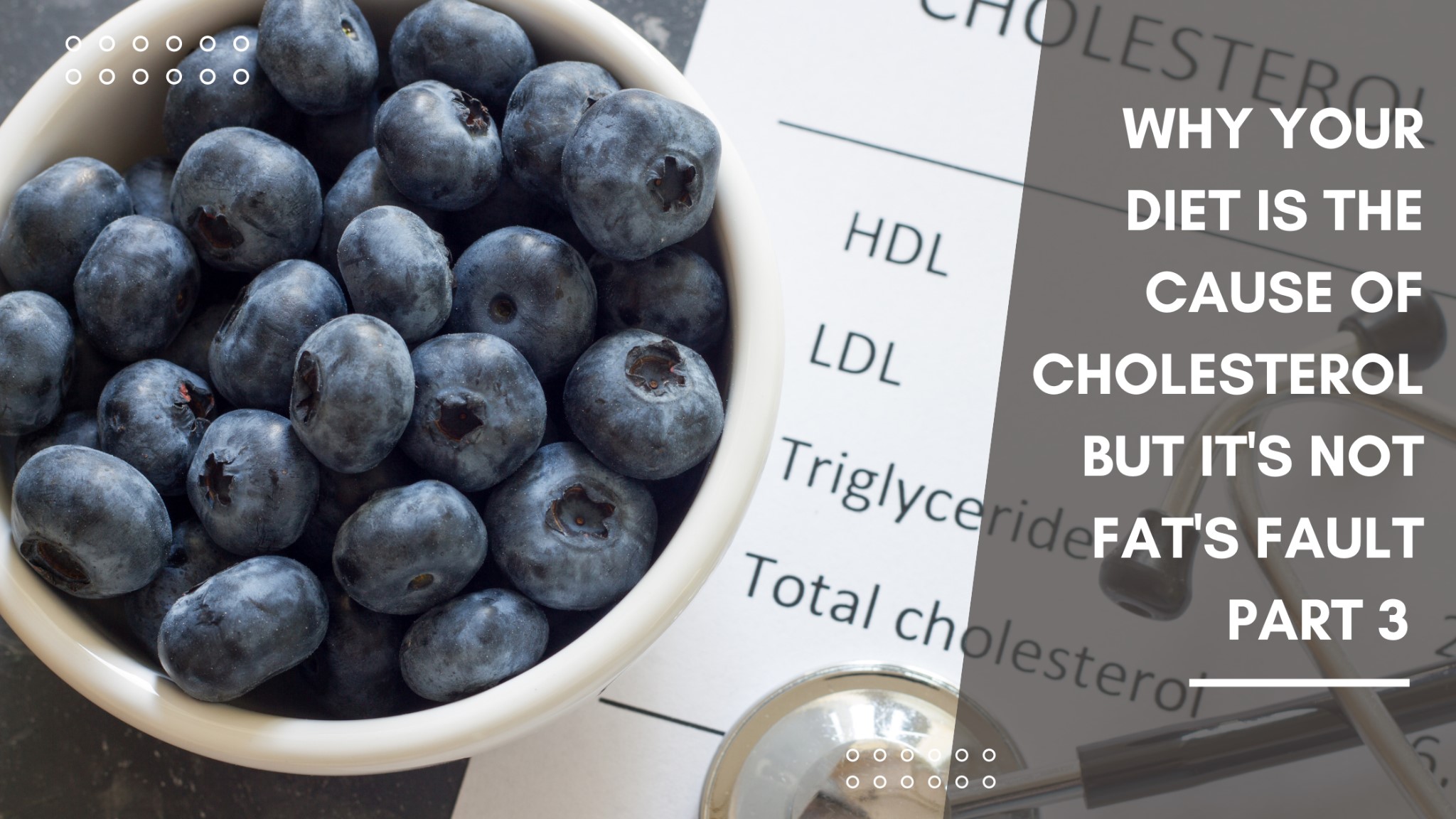 What Food In Your Diet Causes High Cholesterol?
